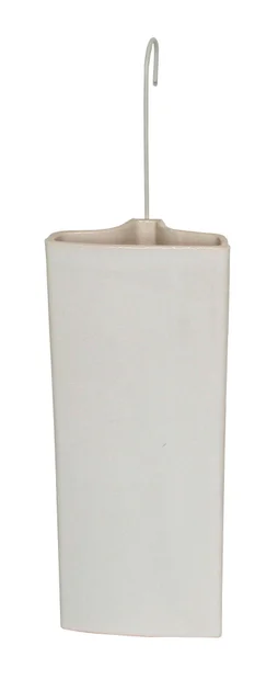 Saturateur plat céramique blanc, 250 ml