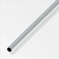 Tube Rond Aluminium Brillant, L.1 M X Diam.12 Mm