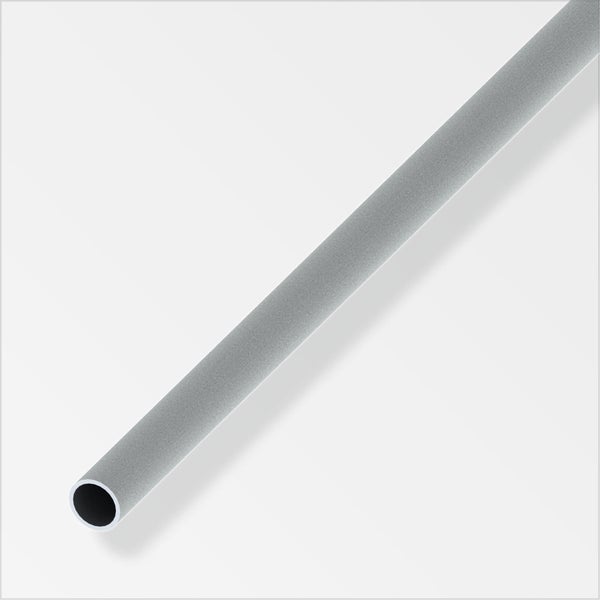 Tube Rond Aluminium Brossé, L.1 M