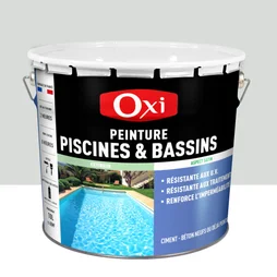Peinture Piscine Et Bassin Extérieur Oxytol, Gris, 10 L