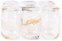 Pack de 6 pots de miel 385ml couvercle to diam.63mm dore Le Parfait