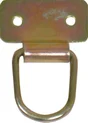 Lot De 2 Anneaux De Tirage Acier Zingué, H.60 X L.40 X P.12 Mm