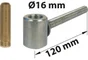 Gond Chimique Inox Brossé, H.60 X L.30 X P.155 Mm