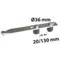 Guide Acier Zingué, H.40 X L.300 X P.40 Mm
