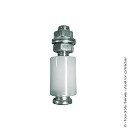 Olive Nylon Brut, H.65 X L.25 X P.25 Mm