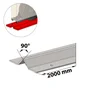 Rail De Guidage Acier Galvanisé, H.20 X L.2000 X P.70 Mm