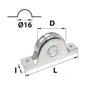 Roue À Support Intérieur Acier Zingué, H.90 X L.155 X P.32 Mm