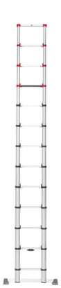 Echelle Télescopique Aluminium Hailo 13 Échelons H.3.8 M