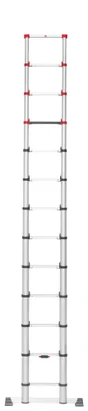 Echelle Télescopique Aluminium Hailo 13 Échelons H.3.8 M