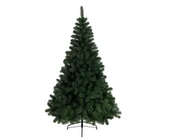 Sapin artificiel vert Imperial 210cm d137 770 pte douce pied metal d51