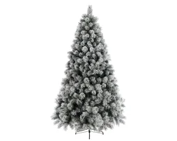Sapin artificiel enneige Vancouver 180cm d102 500 ptes pied metal d46