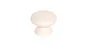 Bouton de meuble rond Univers, bois blanc peint, Diam.35 mm