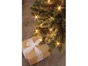 Guirlande lumineuse int/ext flicker 500 led blanc chaud cable vert 35m