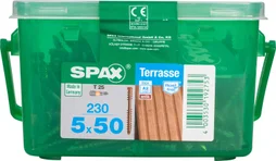 Lot De 230 Vis Inox Étoile Spax, Diam.5 Mm X L.50 Mm