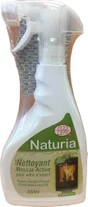Nettoyant vitre + éponge, NATURIA, 500 ml x2