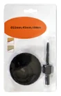 Lot de 3 scies cloches bois, diam.33 / 45 et 68 mm