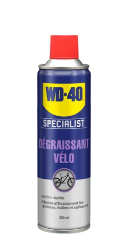 Dégraissant Vélo Wd-40, 500 Ml