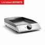 Plancha électrique FORGE ADOUR Domestic, inox satiné