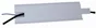 Plinthe Pvc Cache-Fil Blanc, 12 X 60 Mm, L.2.5 M