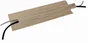 Plinthe Pvc Cache-Fil Imitation Chêne, 12 X 60 Mm, L.2.5 M