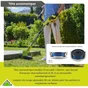 Coupe-bordures électrique RYOBI Rlt6130, 600 W, l.30 cm
