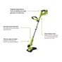 Coupe-Bordures Hybride Ryobi One+ Rlt1831H25F, 18 V, L.30 Cm