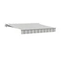  Store banne manuel 2.95 x 2 m Calima blanc, toile polyester blanc gris 