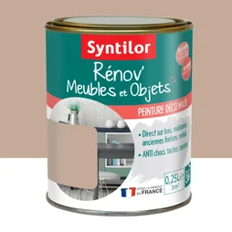 Peinture meuble et boiserie Rénov SYNTILOR caramel mat 250 ml