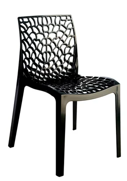 Chaise de jardin en polypropylène Grafik anthracite