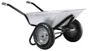 Brouette 2 roues acier galvanisé Aktiv excellium twin HAEMMERLIN, 100l, 150kg