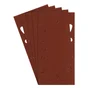 Lot De 5 Patins Abrasifs Dexter, 93 X 185 Mm, Grains 120