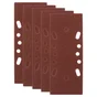Lot De 5 Garnitures Abrasives Dexter, 93 X 230 Mm, Grains 120