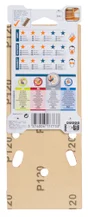 Lot De 5 Garnitures Abrasives Dexter, 93 X 230 Mm, Grains 120
