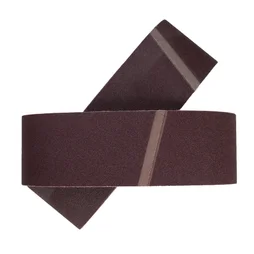 Lot de 3 bandes abrasives, 75 x 533 mm, grains assortis