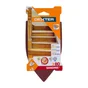 Lot De 5 Patins Abrasifs Dexter, 105 X 175 Mm, Grains 80