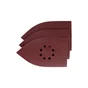 Lot De 5 Patins Abrasifs Dexter, 105 X 175 Mm, Grains 80