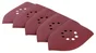 Lot De 5 Patins Abrasifs Dexter, 93 X 93 Mm, Grains 120