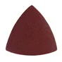 Lot de 10 papiers abrasifs  oxyde d'alumine, Triangle 93 mm, l.9 x L.9 mm grain