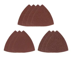 Lot De 10 Patins Abrasifs, 93 Mm, Grains Assortiment