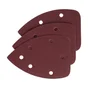 Lot De 5 Patins Abrasifs Dexter, 140 X 98 Mm, Grains 80