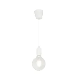 Suspension composable Coloma E27 INSPIRE, silicone blanc