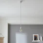 Suspension composable Coloma E27 INSPIRE, silicone blanc