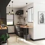 MONTURE composable Coloma E27 INSPIRE, silicone noir