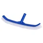 Balai brosse courbe bleu pour piscine