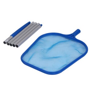 Epuisette de surface bleu pour piscine + manche 122 cm