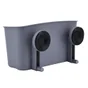 Panier de bain ou douche a suspendre, EASY, granit 3