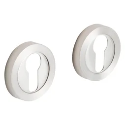 2 Rosaces De Fonction A1 Inspire, Zamak Satiné Trou De Cylindre