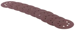 Lot de 10 disques abrasifs  carbure de tungstène, , l.125 x L.125 mm grain 40