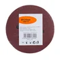 Lot de 10 disques abrasifs  oxyde d'alumine, , l.125 x L.125 mm grain 80
