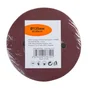 Lot de 10 disques abrasifs  oxyde d'alumine, , l.125 x L.125 mm grain 120